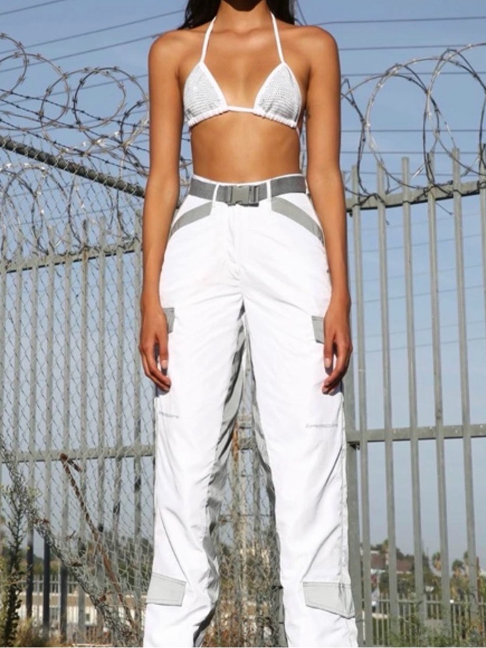 I.AM.GIA Halo Pants Y2K Cargo Pants Rave Wear Streetwear Festival Edm Fashion‎